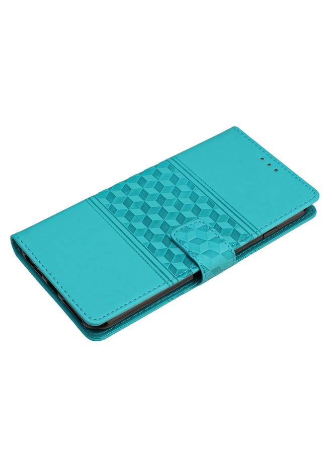 اس-توب جراب لهاتف Huawei Y5p، جراب هاتف من الجلد المنقوش بالألماس مع حبل تعليق - Image 4