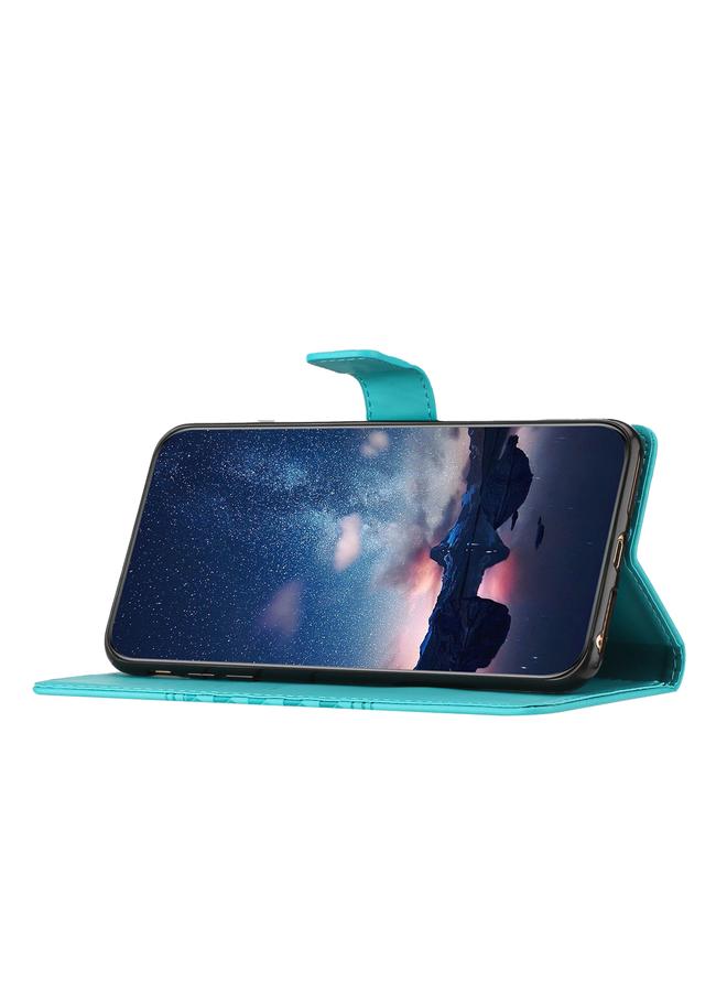 اس-توب جراب لهاتف Huawei Y5p، جراب هاتف من الجلد المنقوش بالألماس مع حبل تعليق - Image 5