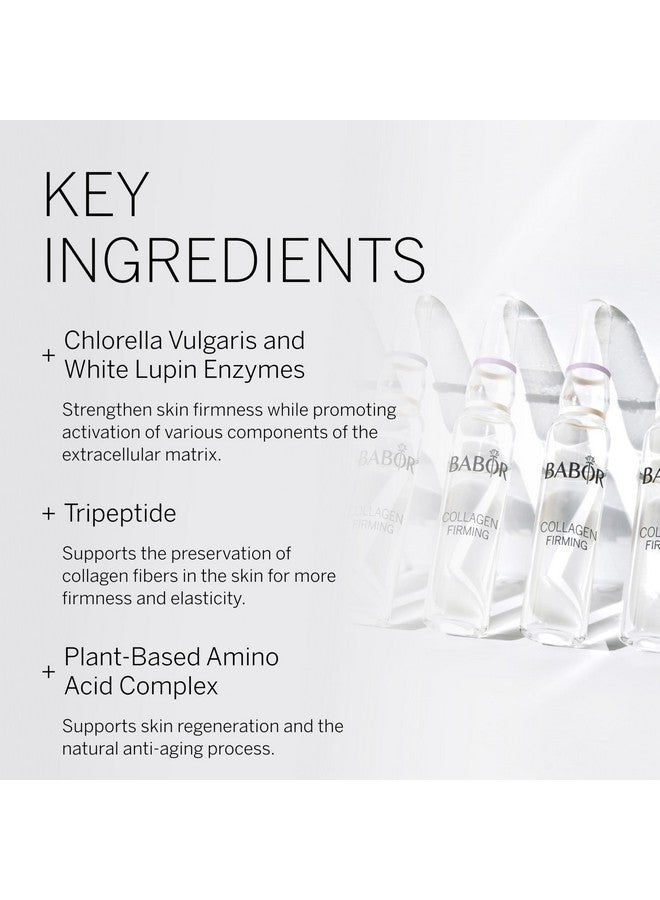 Babor Collagen Firming Ampoule Concentrate Collagen Skincare Capsule Anti Aging Serum Increase Elasticity Firming And Lifting 7 Day Treatment - Image 4
