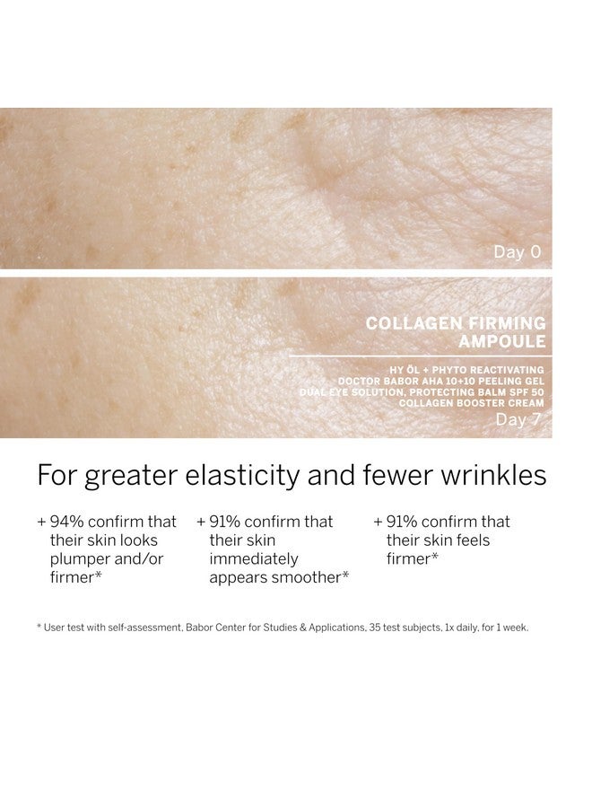 Babor Collagen Firming Ampoule Concentrate Collagen Skincare Capsule Anti Aging Serum Increase Elasticity Firming And Lifting 7 Day Treatment - Image 5