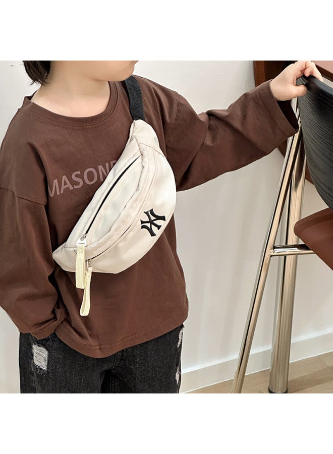 Fashion Children's Crossbody Bag Casual Mini Chest Bag 2024 Boys Handsome Small Satchel Coin Purse Waist Bag-Color:Blue  - Image 3