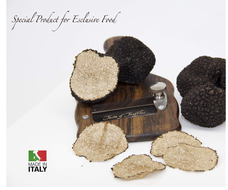 TASTE OF TRUFFLES Professional Truffle Shaver/Slicer/Cutter in RoseWood & Stainless Steel Blade | Adjustable Mandoline Slicer - Made in Italy  - Image 4