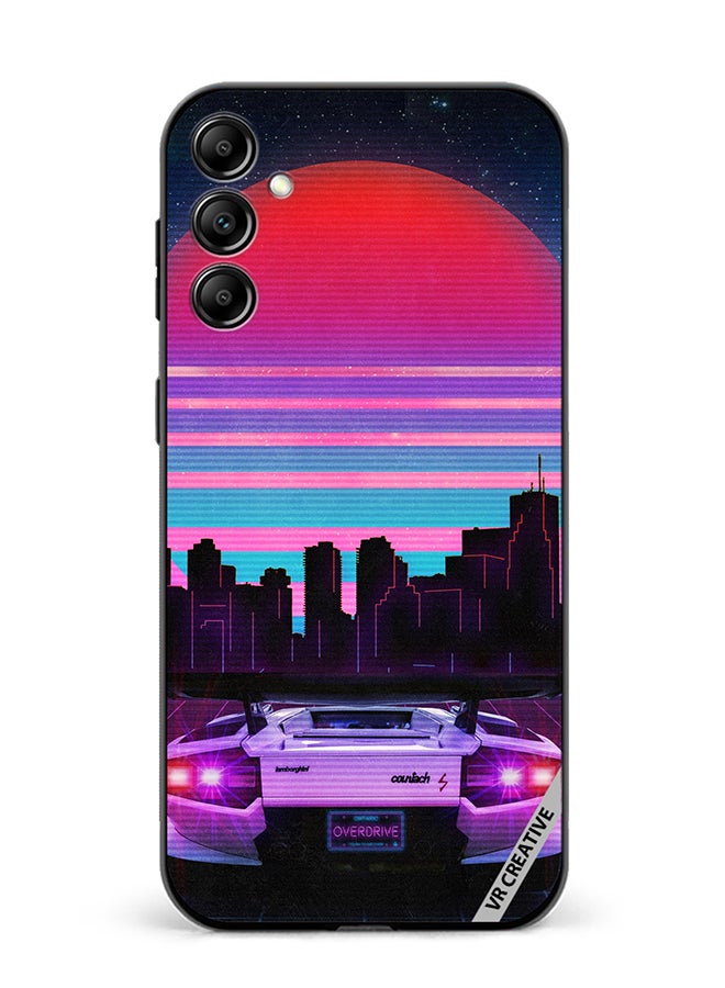 Protective Case Cover For Samsung Galaxy A15 5G/A15 Lambo Design Multicolour