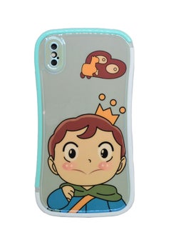 iPhone X Case Cover with Cute Cartoon Design Tough Phone Case Shockproof Protective TPU Compatible with Apple iPhone X/XS Cover