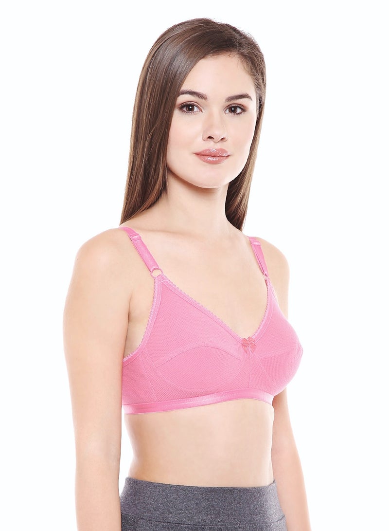 Bodycare Body Care Women's Pink Colour Bra – Comfortable & Supportive - Image 5