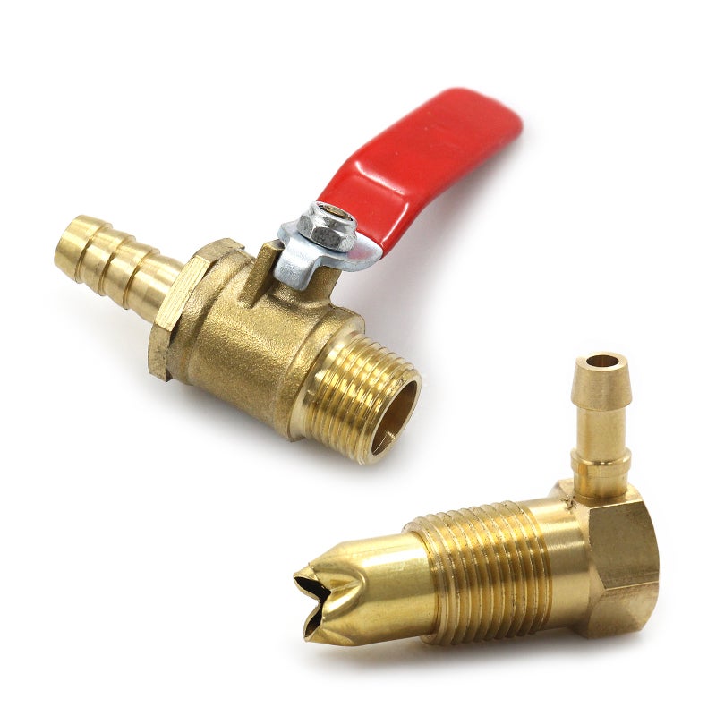 Diesel Installation Kit 1 3/4In Black - Valve Shut Off To Avoid Fuel Overflow, Complete Accessories Hoses Clamps, Consistent Gravity Fuel Feed for Dodge Diesel Trucks With 3/8-Inch Female Pipe Thread - Image 3