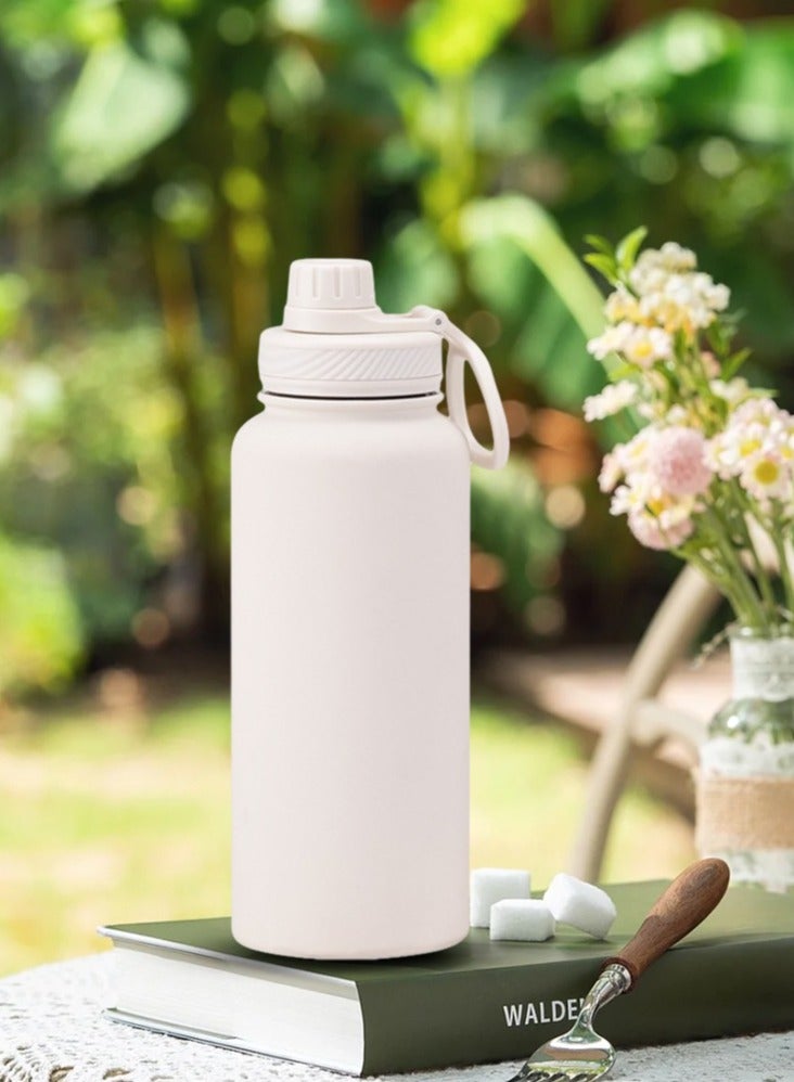 Hamzone Water Bottle – Large Stainless Steel Metal Flask, Leakproof Insulated Thermal Sports Bottle for Men, Ideal for Gym, Hiking & Travel - Image 2