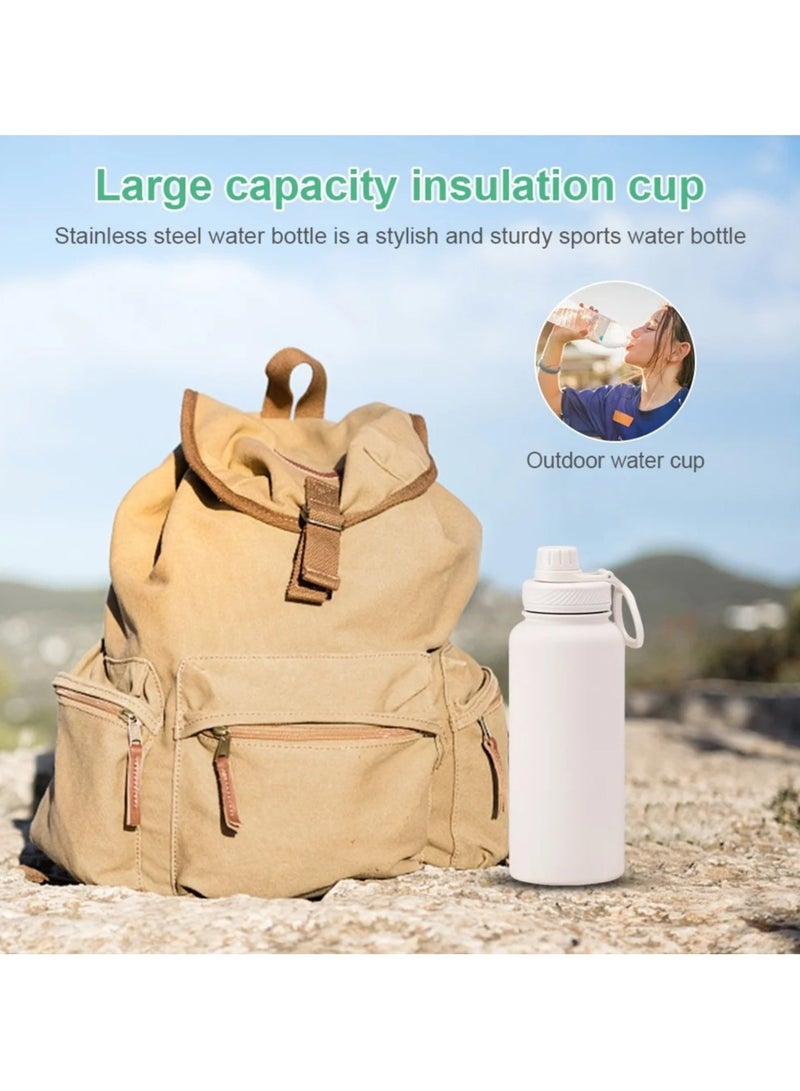 Hamzone Water Bottle – Large Stainless Steel Metal Flask, Leakproof Insulated Thermal Sports Bottle for Men, Ideal for Gym, Hiking & Travel - Image 4