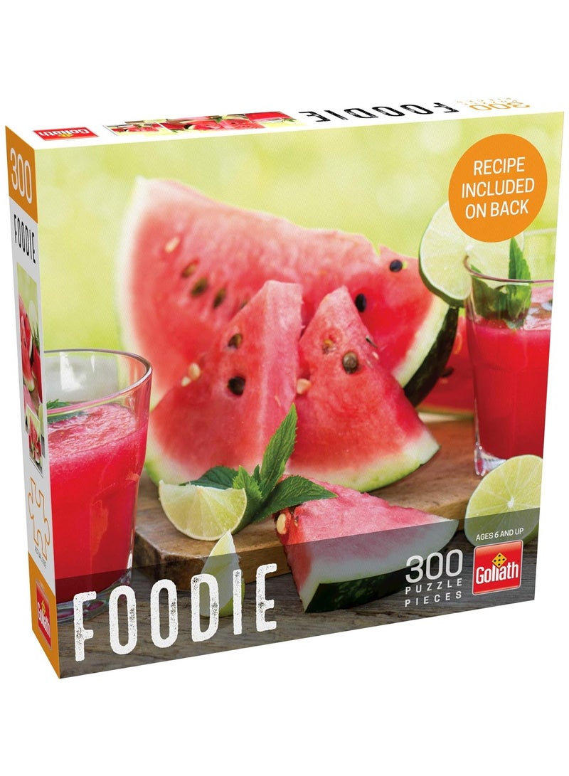 Goliath Foodie Puzzles Watermelon Smoothie 300  piece - Image 1
