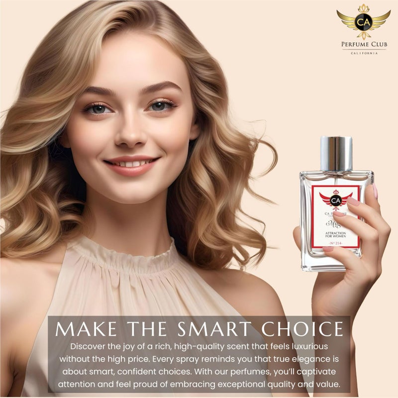 CA Perfume Amber Rouge Saffron Perfume Spray For Women & Men 1.7 fl oz / 50ml - Image 3