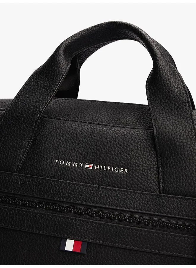 تومي هيلفيغر Essential Black Laptop Bag