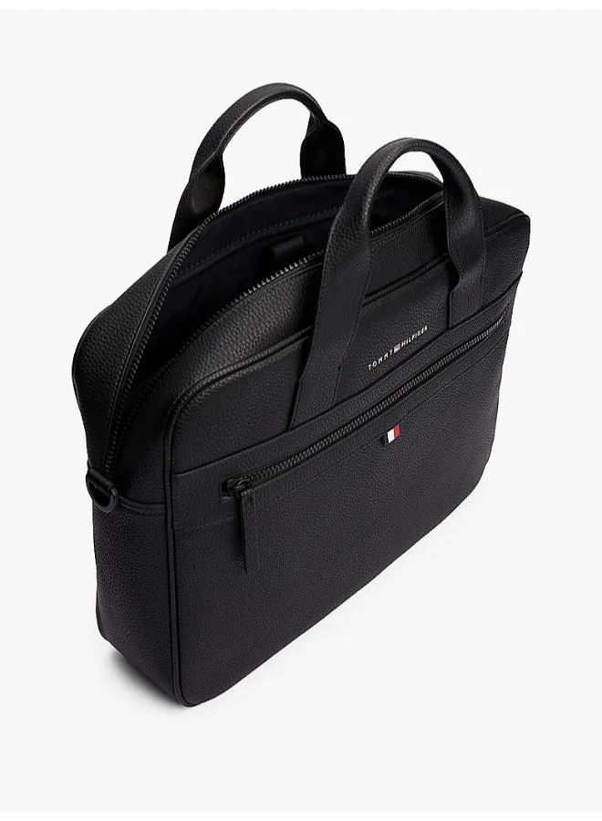 تومي هيلفيغر Essential Black Laptop Bag