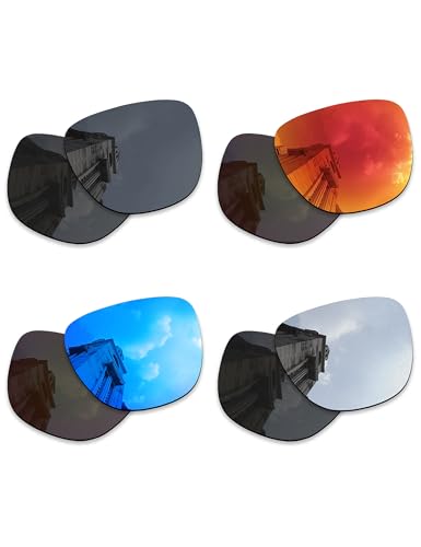 Betterun 4 Pairs Polarized Replacement Lenses for Ray-Ban Meta Wayfarer RW4008 53mm Smart Sunglasses, Anti-Scratch and Impact Resistant - Image 1