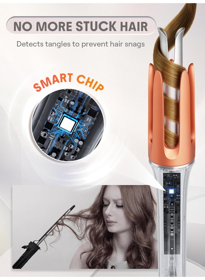 SHEGLAM Automatic Curling Iron 1 ¼ inch with 3 Temperatures Fast Heating, 2-Way Rotation, Automatic Shut-Off, Anti-Scald, Anti-Tangle Rotating for Hair Styling - Image 4