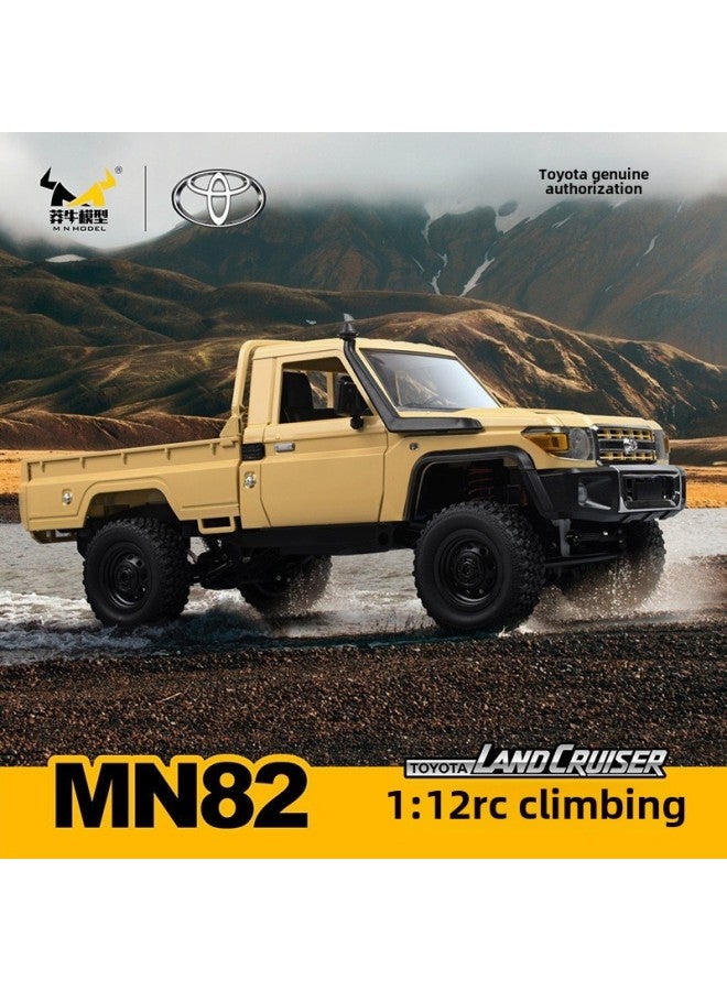 Preferred Mangniu MN82 Full-scale RC Remote Control Car Model Climbing Off-road Vehicle Toyota Pickup Truck Toy-Colour:Mn-82 Red [gift Box Packaging]  - Image 2