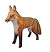 HOHQB 39 Realistic Animal Inflatable Arctic Red Fox Toys Perfect for Indoor Outdoor Pool Jungle Safari Birthday Party Fun - Image 4