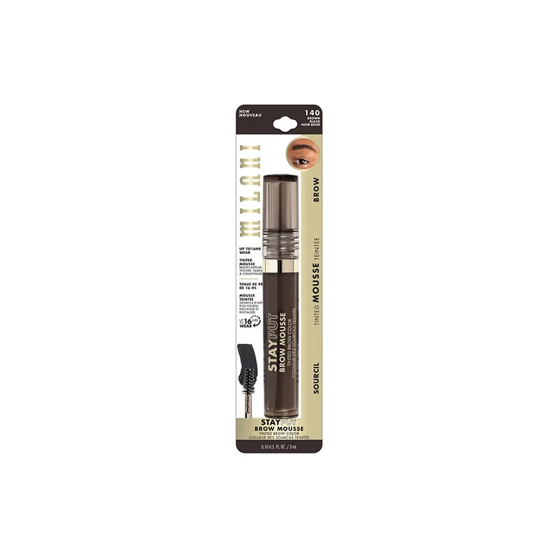 Milani Milani Stay Put Tinted Brow Mousse 140 Brown Black