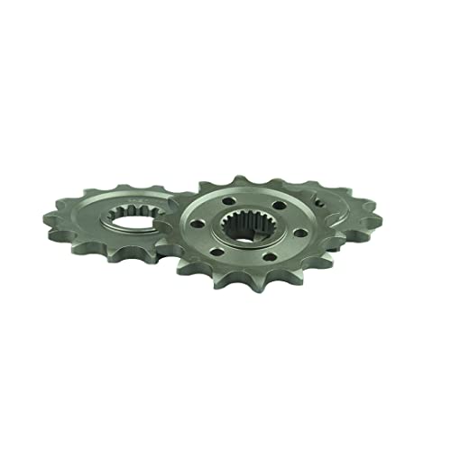 SCAR Front sprocket compatible with KTM SX SXF EXC EXCF XC XCF XCW XCFW 125 150 250 300 350 450 500 530 HUSQVARNA TC TE FC FE TX FX 501 GASGAS MC MCF EC ECF EX EXF BETA 87-25 - 13 Tooth - Image 2