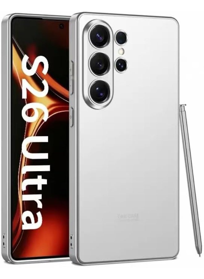 Gkk Case For Samsung Galaxy S26 Ultra Super Slim "S" Design Case, Anti-Fingerprint Camera Protection Matte Texture Cover، Magic White