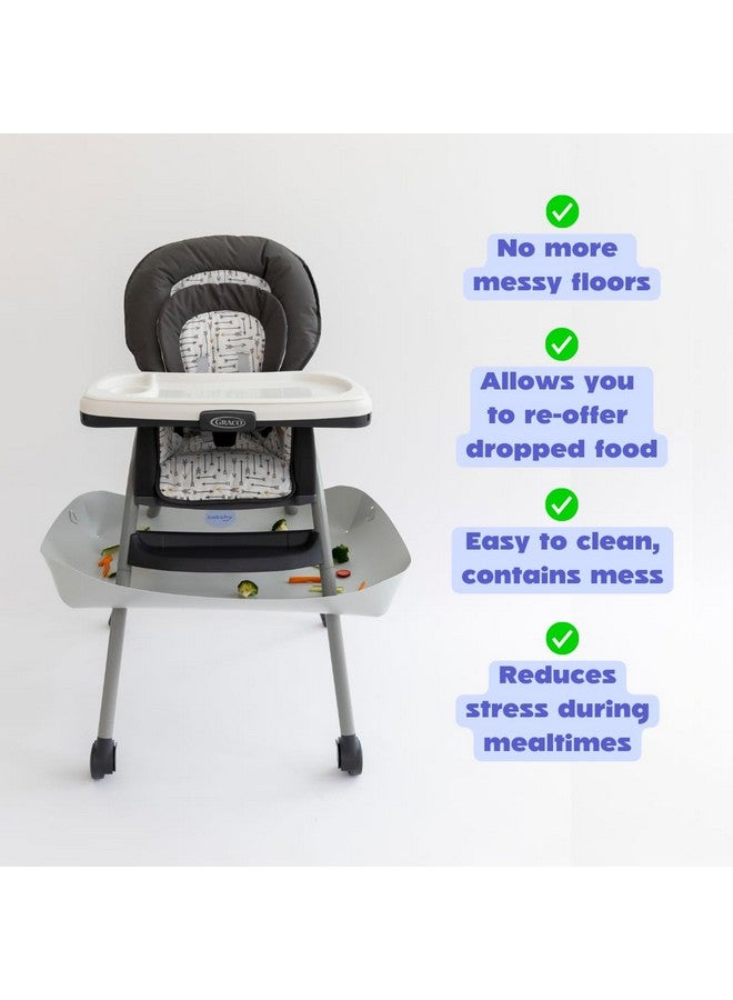 CATCHY - Food Catcher - Compatible with Graco Table2Table LX 6-in-1 High Chair + 11 Other High Chairs - Highchair Sold Separately - Baby & Toddler Food & Mess Catcher - Under High Chair Accessory - Image 2