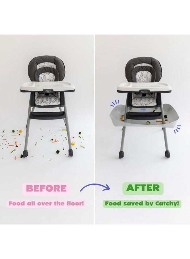 CATCHY - Food Catcher - Compatible with Graco Table2Table LX 6-in-1 High Chair + 11 Other High Chairs - Highchair Sold Separately - Baby & Toddler Food & Mess Catcher - Under High Chair Accessory - Image 4