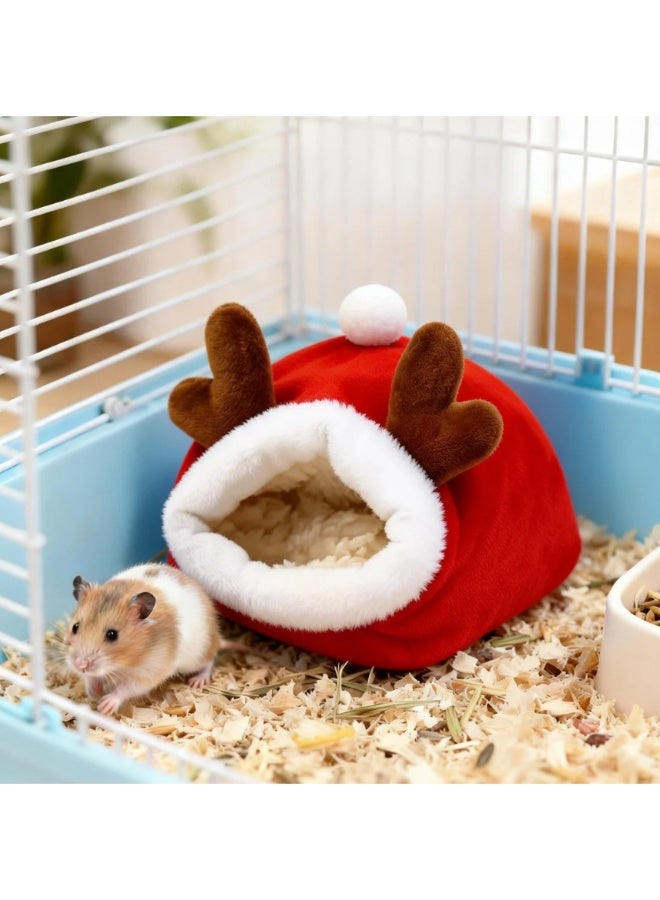  إكس إف إكسينغفو عش القطن للهامستر، عش دافئ، مستلزمات الشتاء، عش صغير لسنجاب الطيب، عش زهري للهامستر، منزل شتوي للهامستر - Image 2