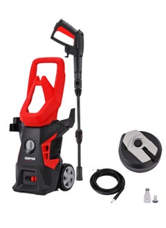 GEEPAS Geepas High Pressure Washer 140 bar| Carbon Brush Motor 1800 W| 7.0 L/min Maximum Flow| Includes Spray Gun with Adjustable Nozzle, 5 M Cord, Hose, Patio Kit| Removing Dust, Mud, Dirt| GPW1814-240  - Image 1
