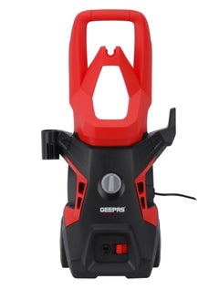 GEEPAS Geepas High Pressure Washer 140 bar| Carbon Brush Motor 1800 W| 7.0 L/min Maximum Flow| Includes Spray Gun with Adjustable Nozzle, 5 M Cord, Hose, Patio Kit| Removing Dust, Mud, Dirt| GPW1814-240  - Image 2