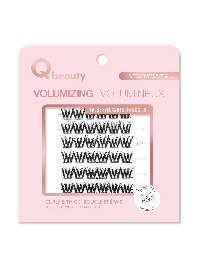 Miniso MINISO Qbeauty 36 pcs Natural Individual Cluster Lashes (02) – Easy Application, Comfortable Lightweight Lash Extensions, Natural-Looking, Reusable, Ideal for Daily Makeup & Special Occasions 