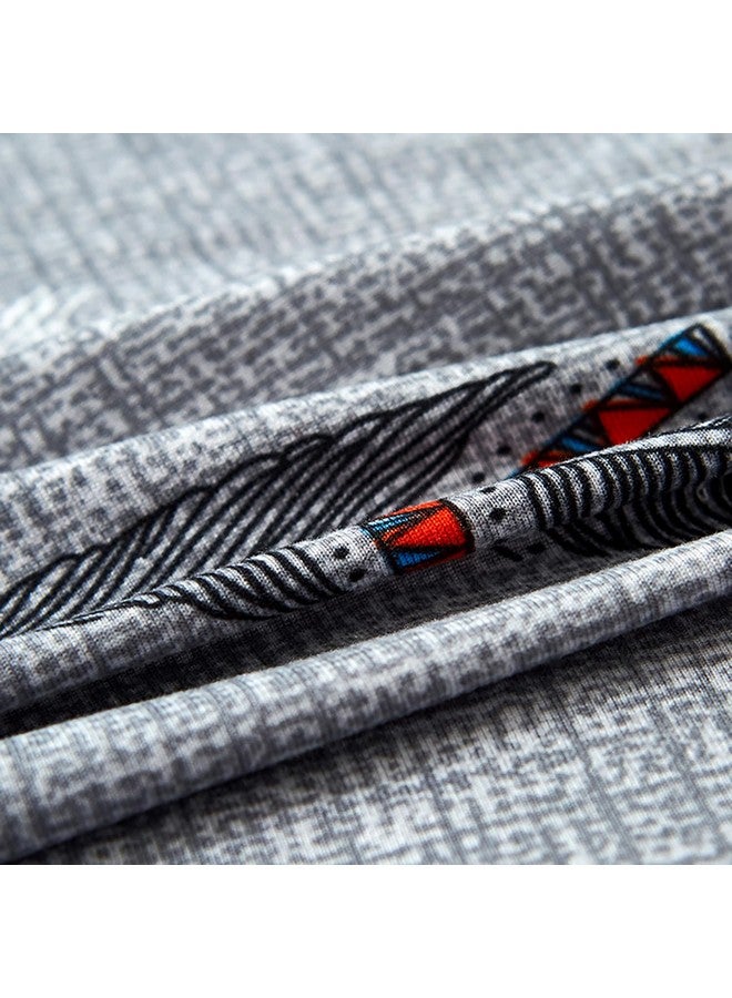 هاوس أوف كويرك غطاء أريكة ثلاثي المقاعد من House of Quirk، غطاء مرن كبير للأريكة 140 جرام لكل متر مربع (رمادي سرخسي، 185-230 سم) - Image 5