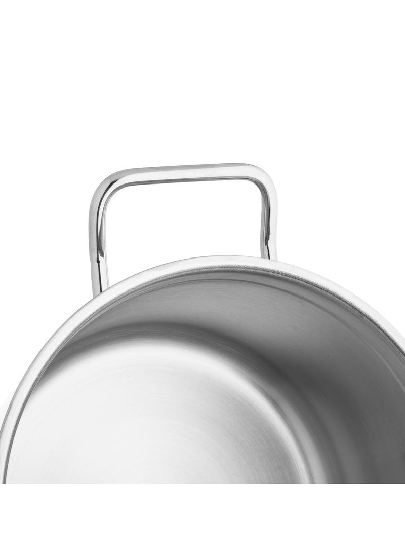Sofram Turkish Stainless Stock Pot With Glass Lid 18 cm - Image 4