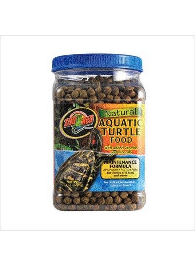 زوو ميد تركيبة صيانة طعام السلاحف المائية الطبيعية من Zoo Med [مجموعة من قطعتين] الحجم: 24 أونصة. - Image 4