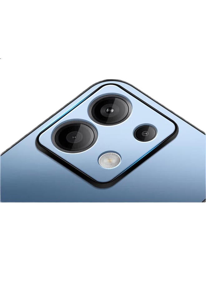 Shangsu, Suitable For, Redmi Note 13 Pro Phone Case, Xiaomi Note 13 Pro Protective Cover, Ag Frosted Lens Full Protection Soft Case, Shockproof, Simple Business Style, For Women And Men, Outer Shell, Sapphire Blue - Image 3