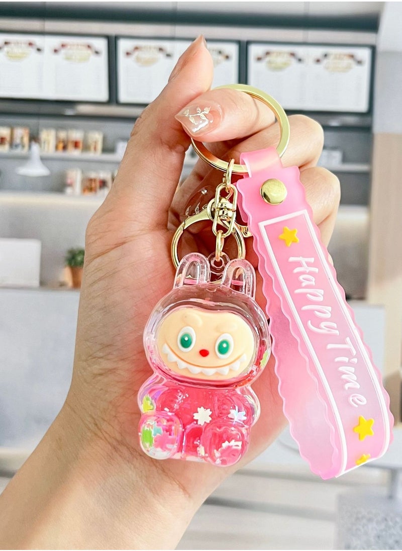 LABUBU Labubu Cute Keychain Cool Pendant Accessories Cute Keychain Backpack Car Pendant 
