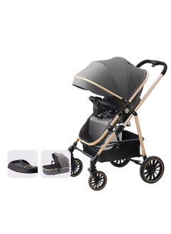 MaBaby Baby Stroller, Portable And Foldable Travel Stroller For Baby Newborn, Lightweight Pram With Detachable Table And Bassinet  - Image 1