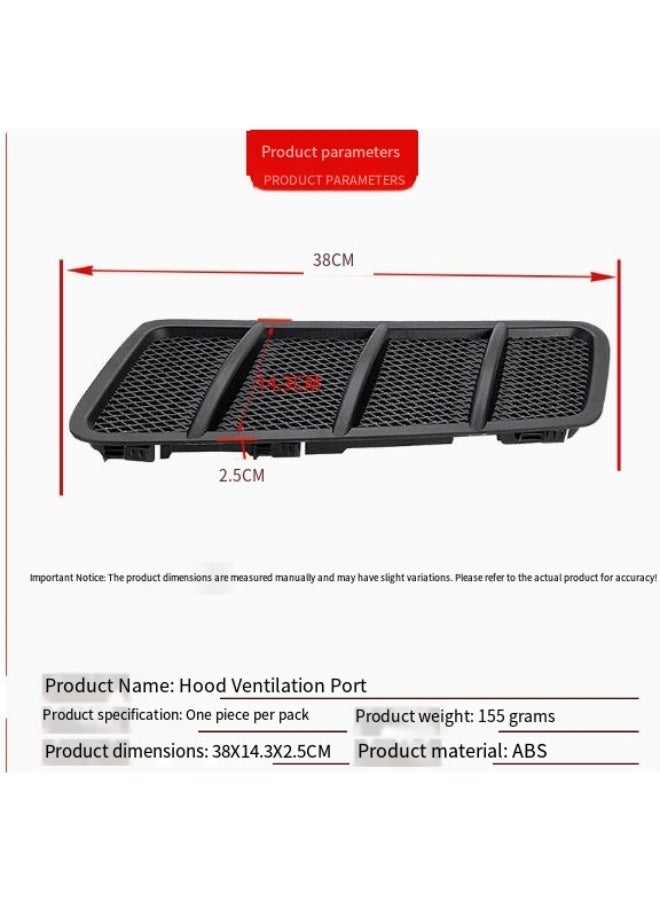 Applicable to Mercedes-Benz W166 ML hood air outlet radiator grille air filter 1668800105 1668800205 - Image 4