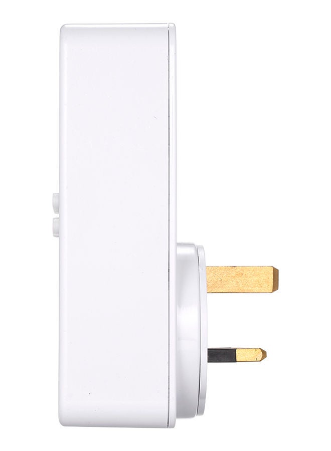 NIBEMINENT Digital Switch Socket Timer White 19 X 9 10centimeter  - Image 3