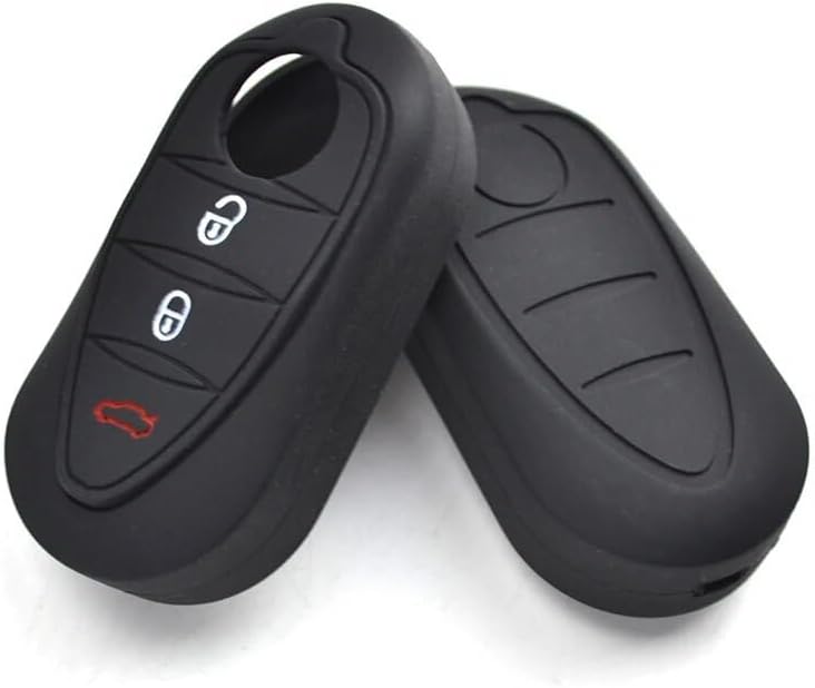 QASULER 3 Buttons Silicone Key Case Cover - Image 4