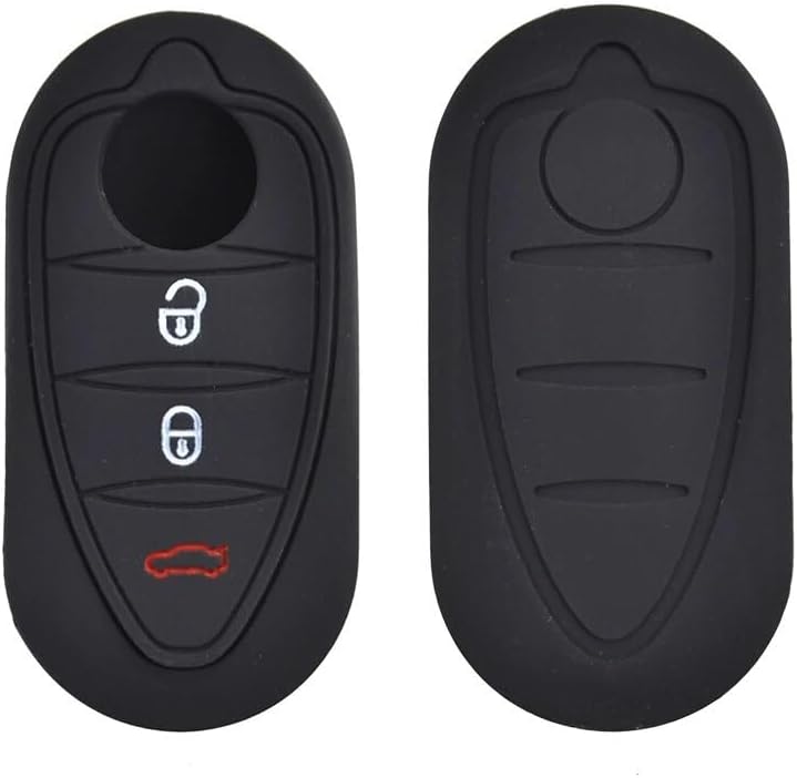 QASULER 3 Buttons Silicone Key Case Cover - Image 3