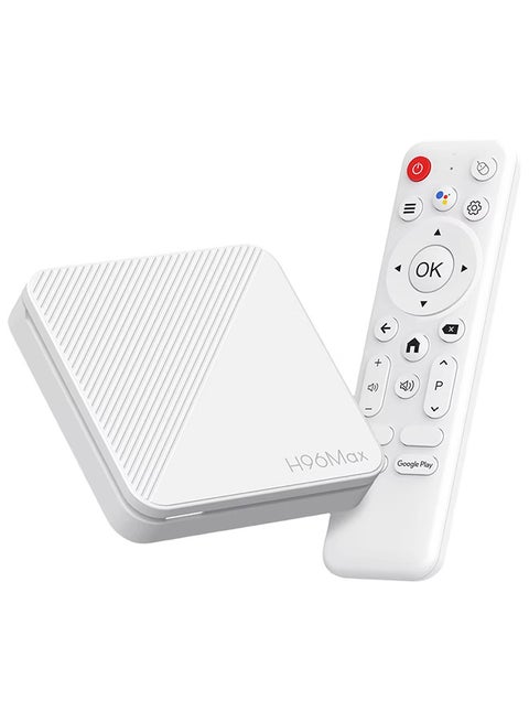 4K Ultra HD TV Box Android 14 with Dual WIFI6 Bluetooth Smart Set Top Box