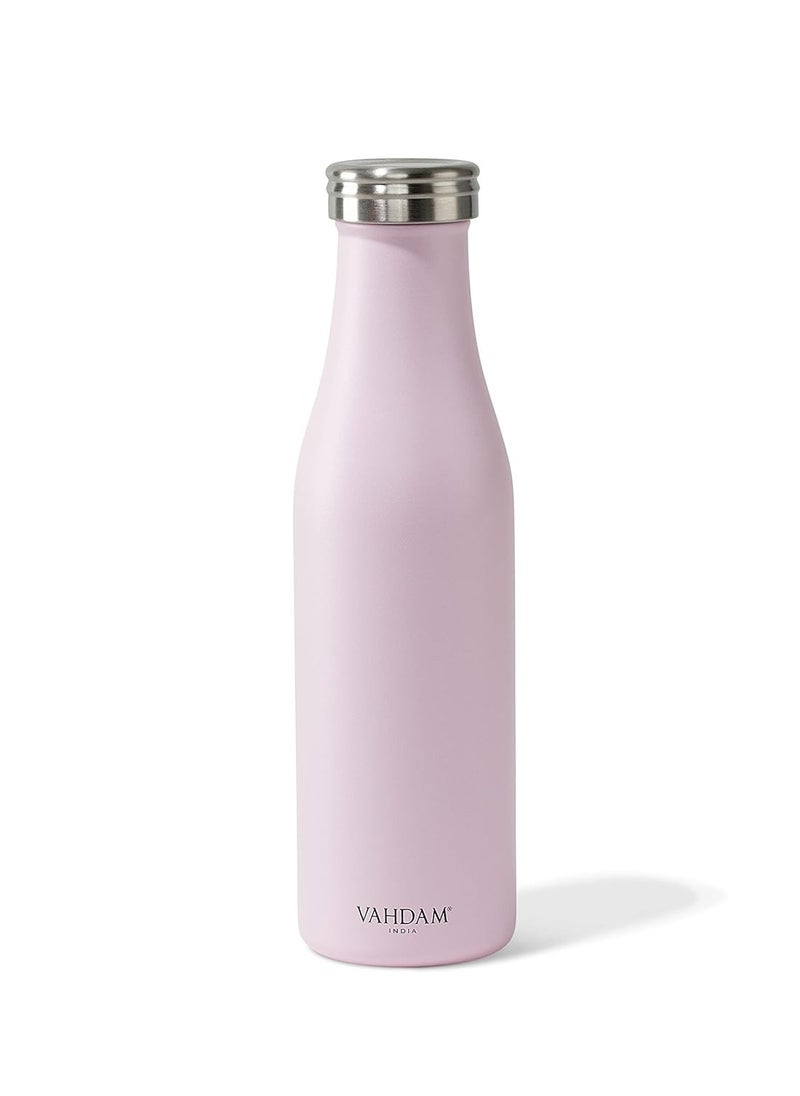 Stainless Steel Travel Bottle 500ml Pink Leak Proof Vacuum Insulated Double Wall for Hot and Cold Drinks - pzsku/Z26E6A0F9FDCB8288CC02Z/45/_/1739616557/44a5b832-8ce1-4ef0-b180-5066eb9f027c