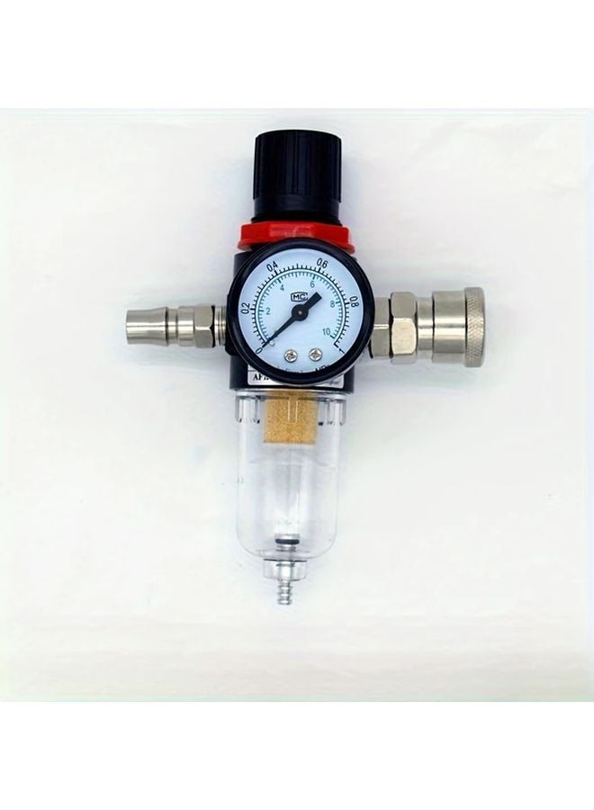 3pcs Filter Valve Set Pneumatic Regulator Compressor Oil Water Separation - Image 1
