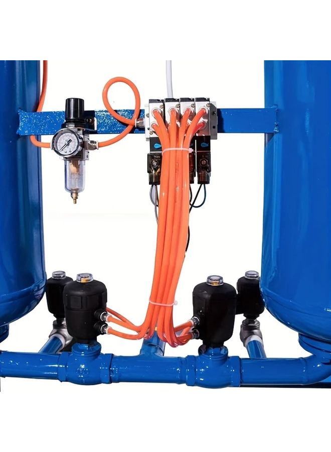 3pcs Filter Valve Set Pneumatic Regulator Compressor Oil Water Separation - Image 4