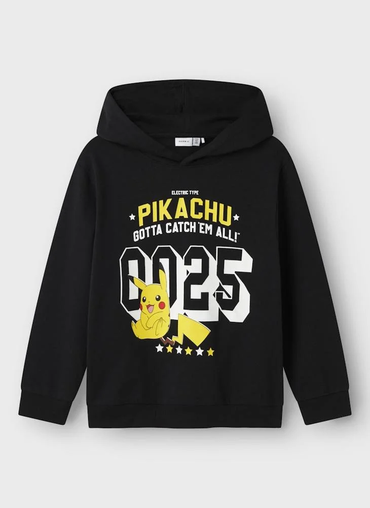 نيم ات Kids Nkmjuli Pokemon Sweatshirt
