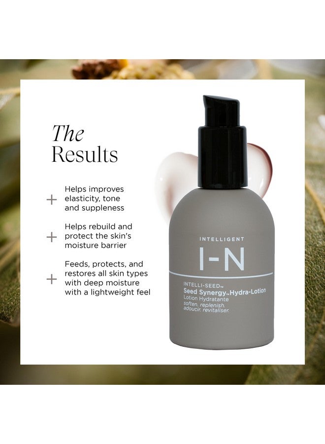 Intelligent Nutrients Seed Synergy Hydralotion Nourishing Daily Moisturizer For All Skin Types Instant Glow And Hydration 1.7 Oz - Image 3