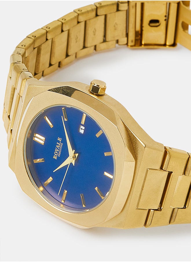 Mega Round Shape Analog Wrist Watch RE158 D - 40mm - Gold - pzsku/Z26E6C8146770B7920A94Z/45/_/1664371103/3487c808-9214-4827-8600-7759c7470fa8