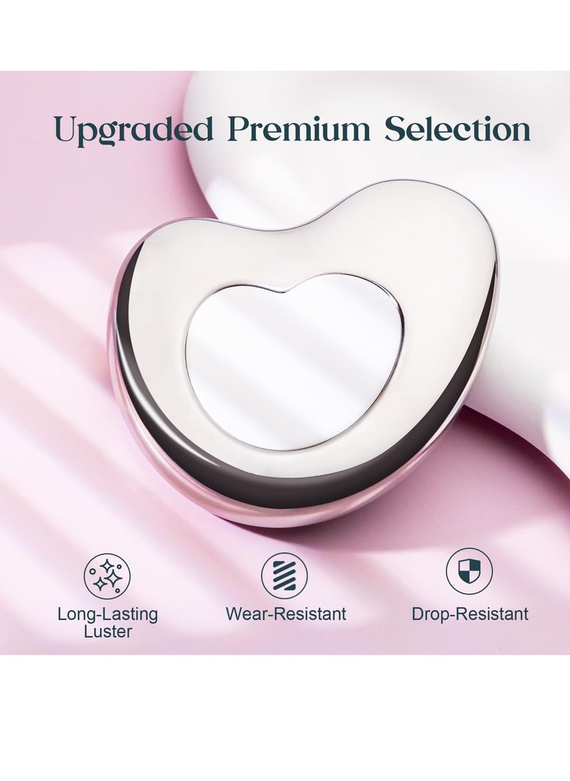 KASTWAVE Upgraded Stainless Steel Gua Sha Facial Tools for Skin Care  Face and Eye Massage Cold Compress Stick Jawline Sculpting and Lymphatic Drainage Massager Anti-Aging Wrinkles and Face Lifting  - Image 2
