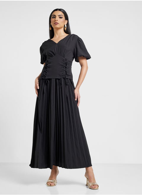 Puff Sleeve Dress
