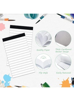 Sweet seven 12-Pack Small Notepad Refills - Lined Writing Memo Pads for Mini Pocket Notebooks - 30 Sheets per Pad - White 3 x 5 Inch Replacement Paper  - Image 5