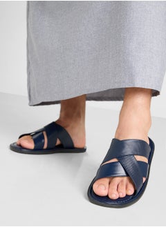 Robert Wood Cross Strap Sandals  - Image 5